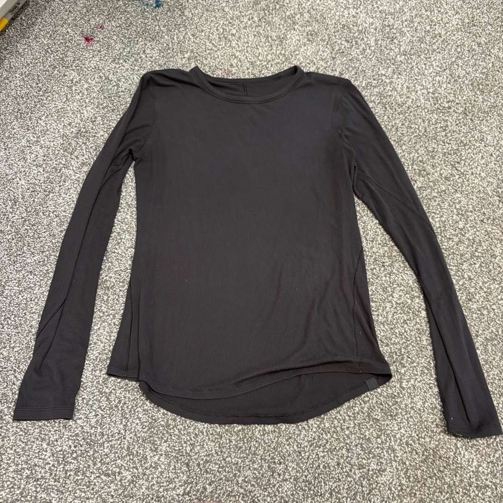 Lululemon Classic Black Long Sleeve Top
